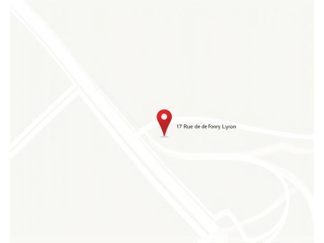 Localisation de Forge du Destin sur une carte de Lyon